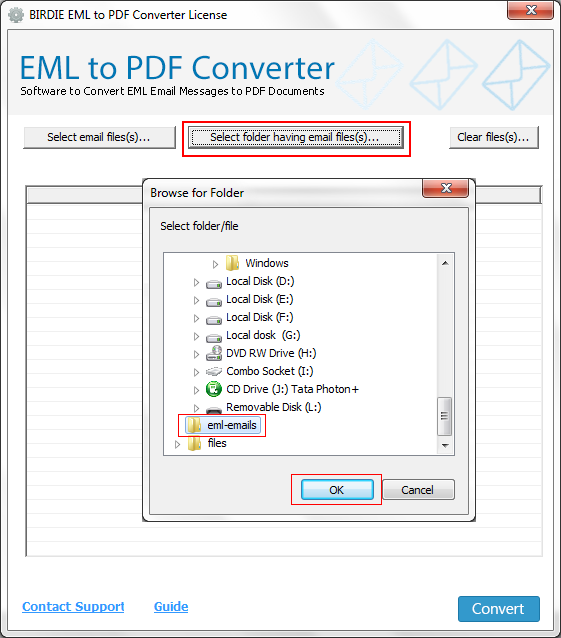 Windows Mail to PDF 8.1