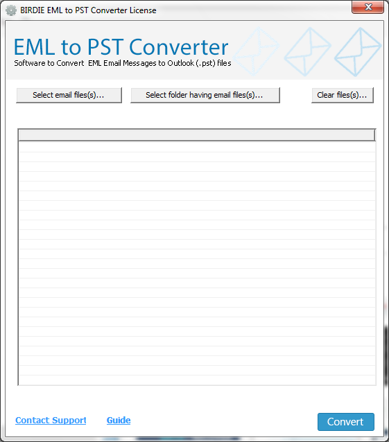 Incredia EML to PST Converter